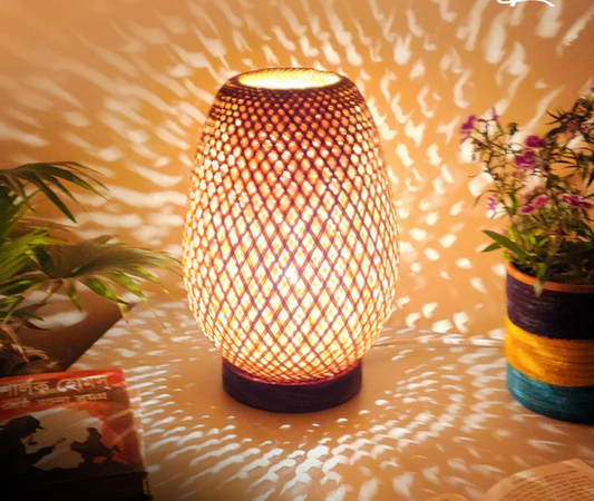 Egg Shape Table Lamp Shade